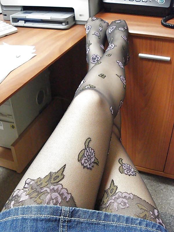 7P Nylons Foots Legs Feet 