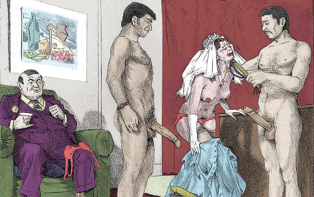 10P Classic Colour BDSM Toons 1