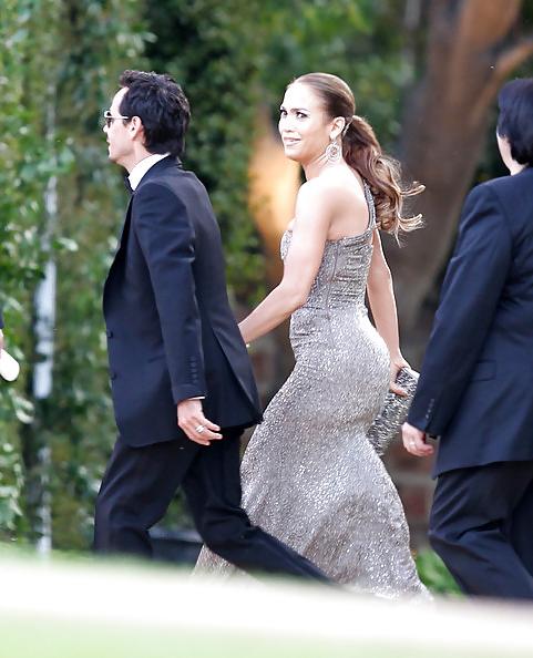 11P Jennifer Lopez The Brad Grey Wedding in Bel