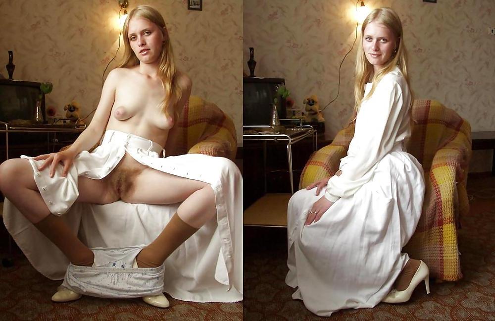 25P Dressed - Undressed Hairy women Part 14