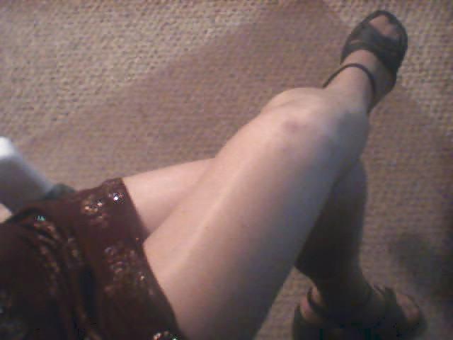 12P Maile's First Time Modeling in Pantyhose.....