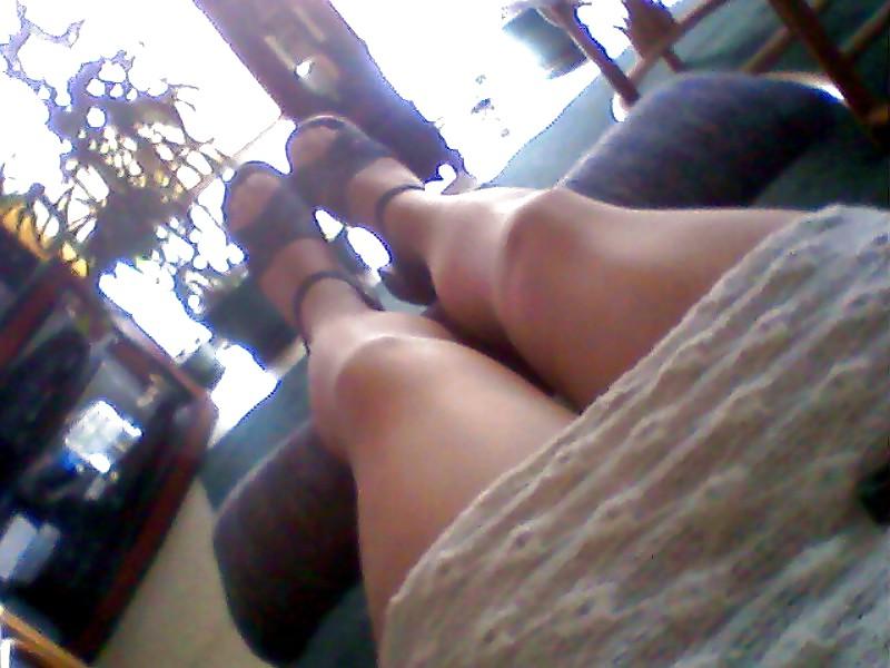 12P Maile's First Time Modeling in Pantyhose.....