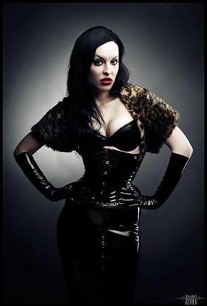 25P Sexy lack und latex uniformen
