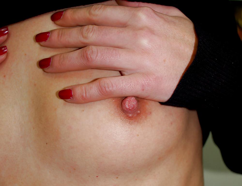 25P Bulgarian Nipple Piercing and Tattoos BooBs 