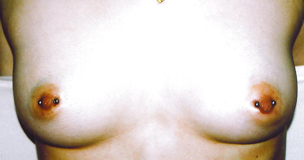 25P Bulgarian Nipple Piercing and Tattoos BooBs 