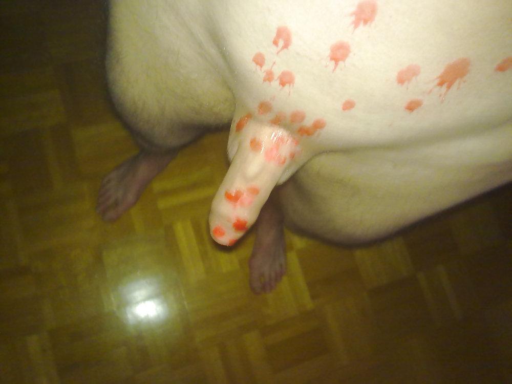 7P Wax and my Cock...