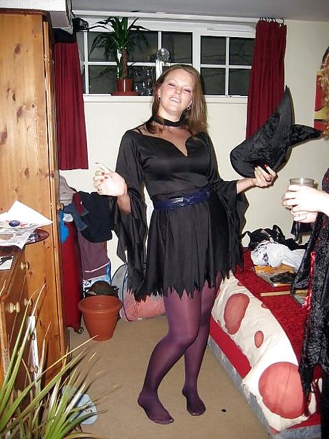 20P Purple nylons, stockings, tights & pantyhose