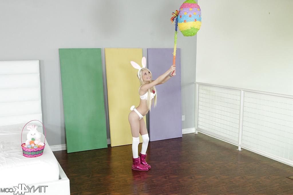 16P Teen babe Piper Perri posing for cosplay photo pics in boots and long socks