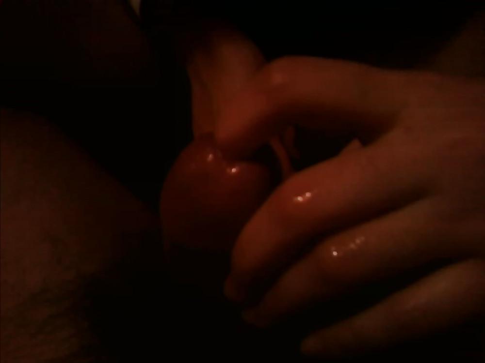 11P Urethral play by girlfriend's finger