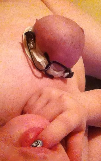 21P Tied clothes pinned and wax covered 