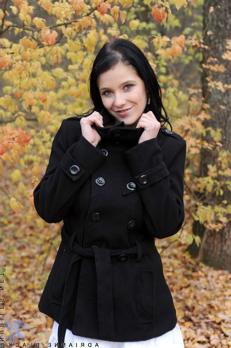 20P Pictures of Adrianne Black stripping for you outside
