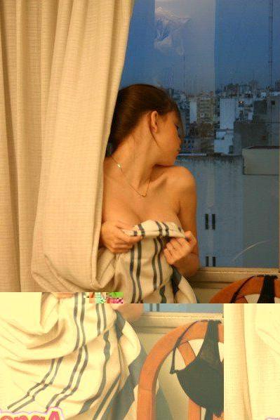 16P Pictures of teen cutie Angelina Virgin teasing with no top on