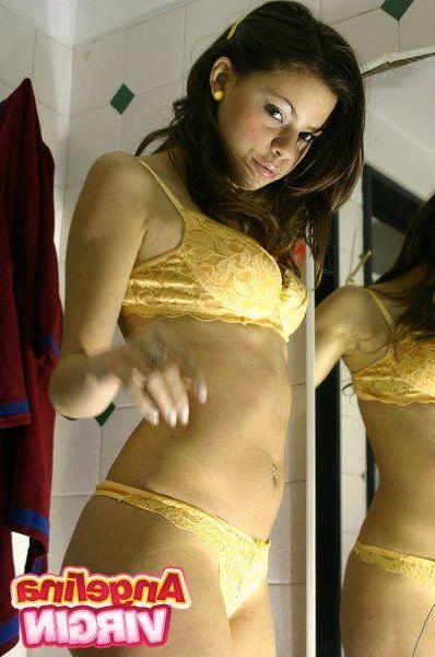15P Pictures of teen Angelina Virgin being a major cock-tease