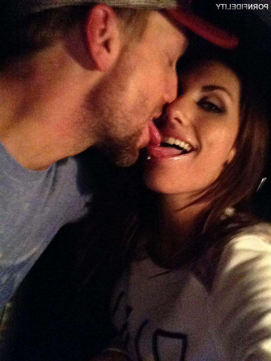 16P Busty brunette coed August Ames gets naughty at a mansion