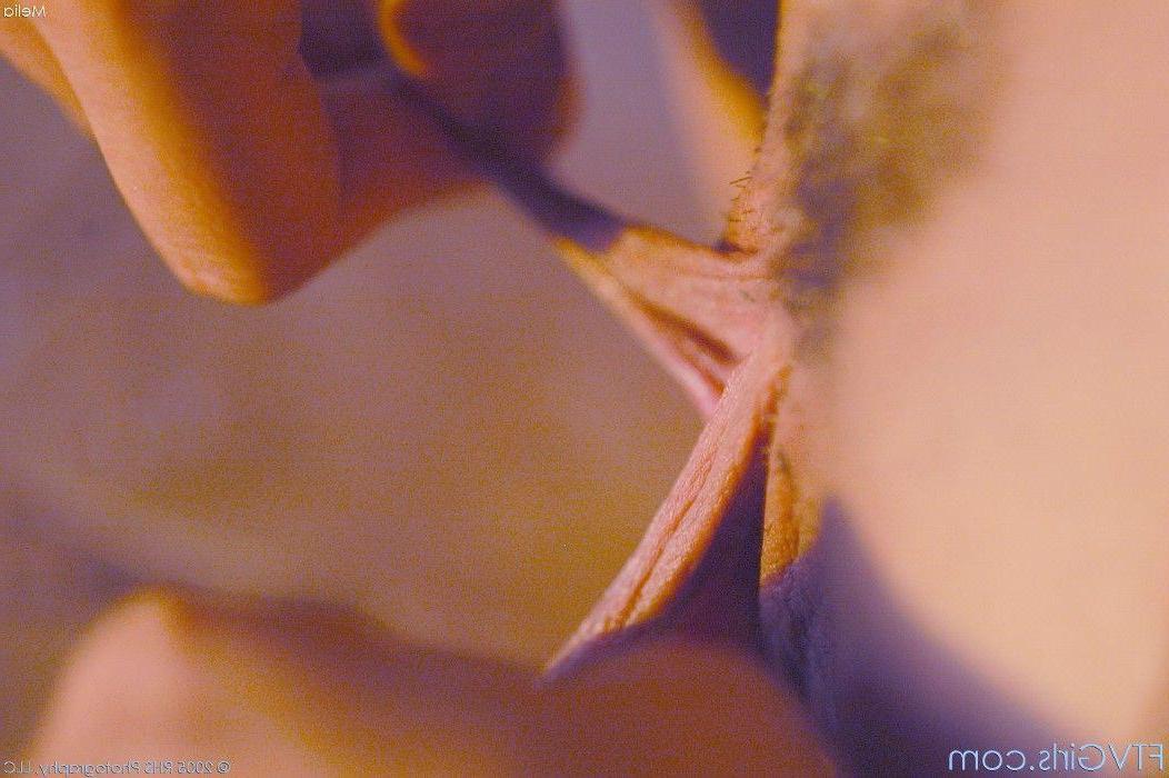20P Pictures of Melia playing with her wet pussy lips