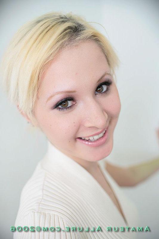 16P Cute blonde teen Beth gobbles down cock