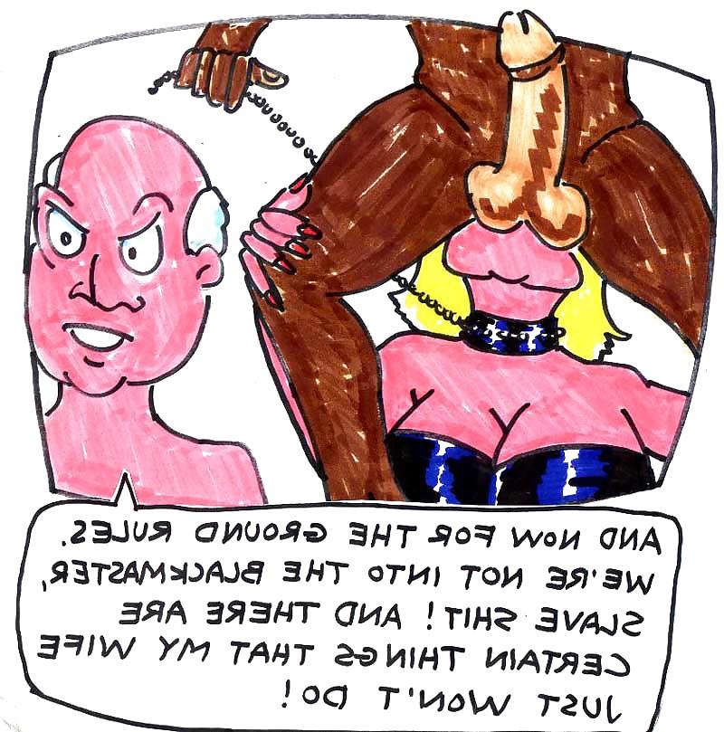 25P Interracial funny Cartoons