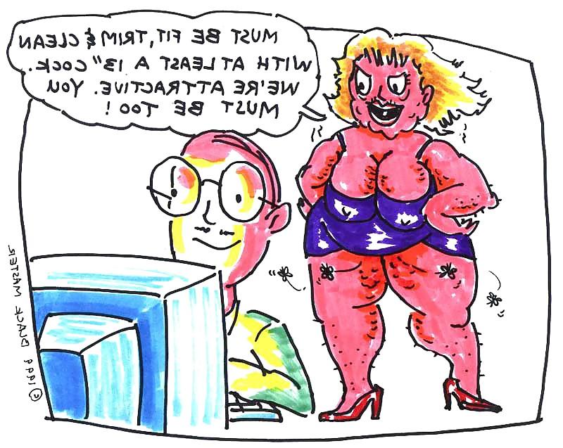 25P Interracial funny Cartoons