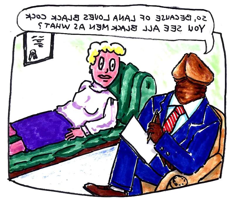 25P Interracial funny Cartoons