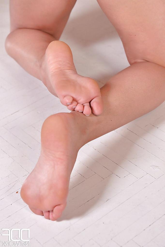 16P Lesbian moms lick stiletto heels and over the knee sock attired feet