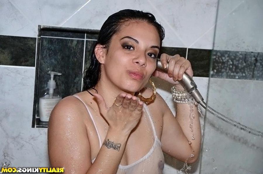 16P Sexy latin teen Coco Valentina gets her tight pussy slammed hard