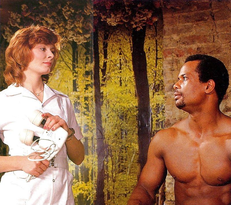 25P Vintage interracial nurse