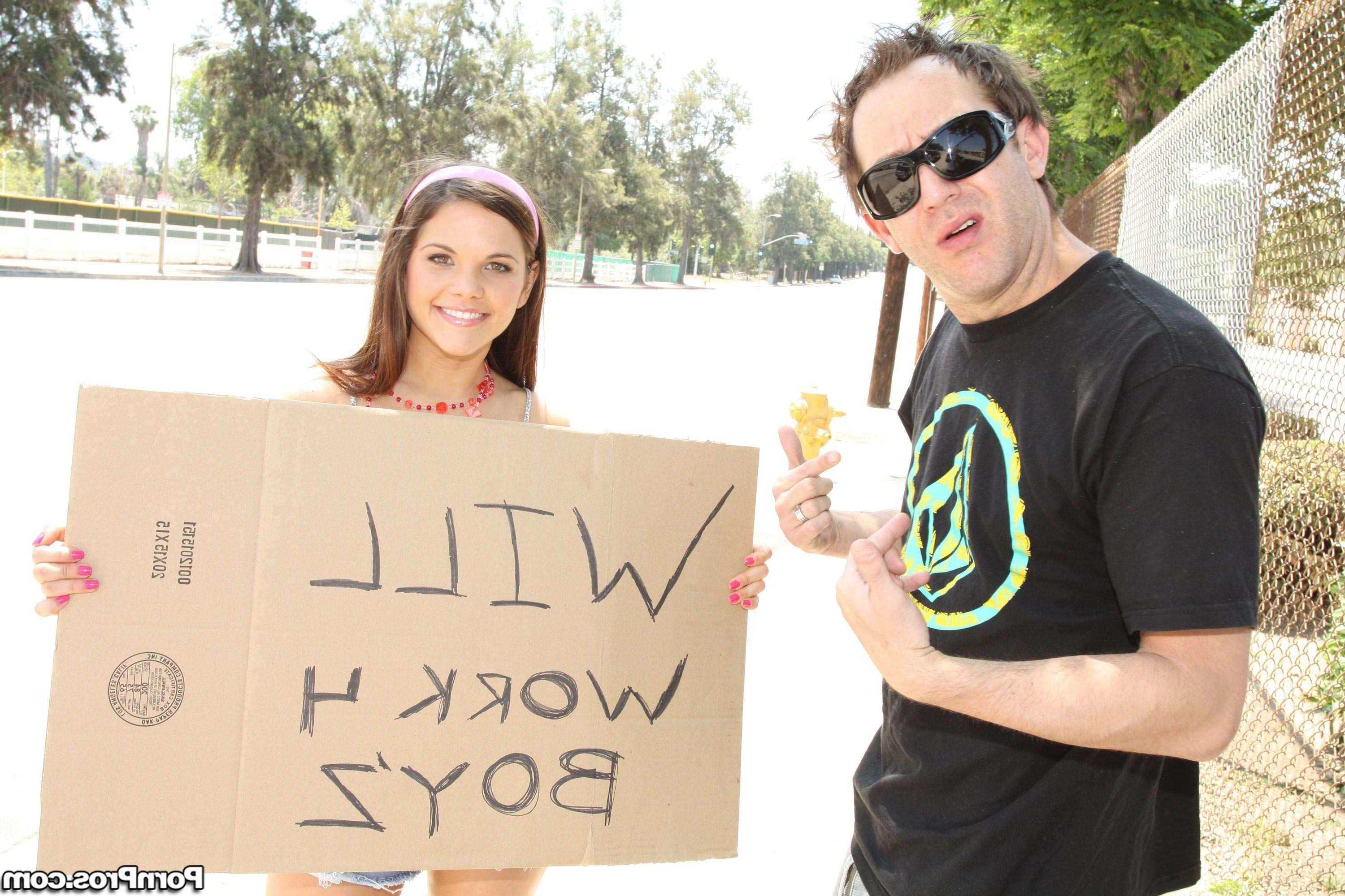 16P Teen hottie Elizabeth Ann works for boys after school!