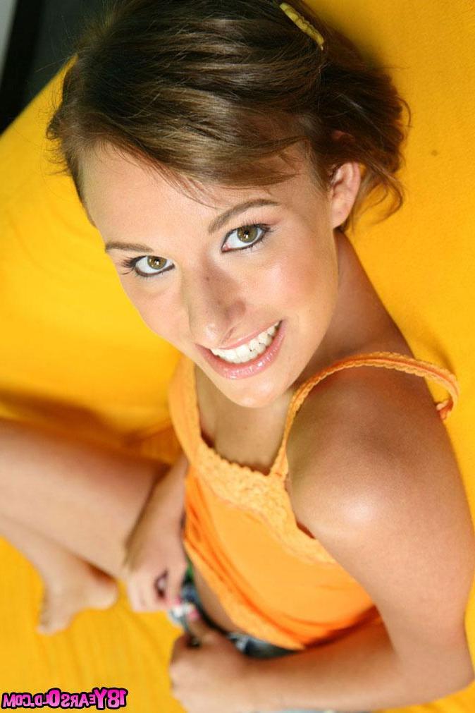 18P Cute blonde teen Eve Nicholson gets nailed doggy style