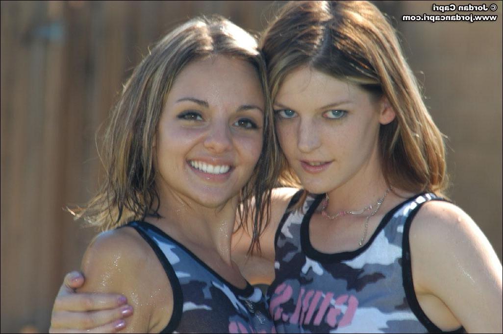 20P Pictures of Jordan and Raimi getting each other wet