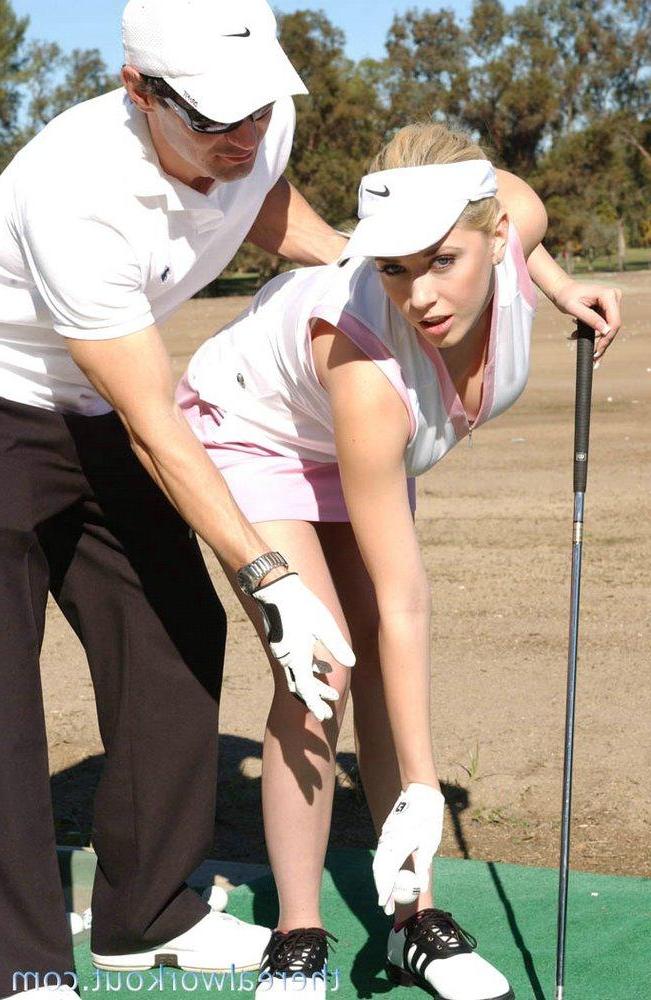 12P Busty teen Kagney Linn Karter fucks her golf coach