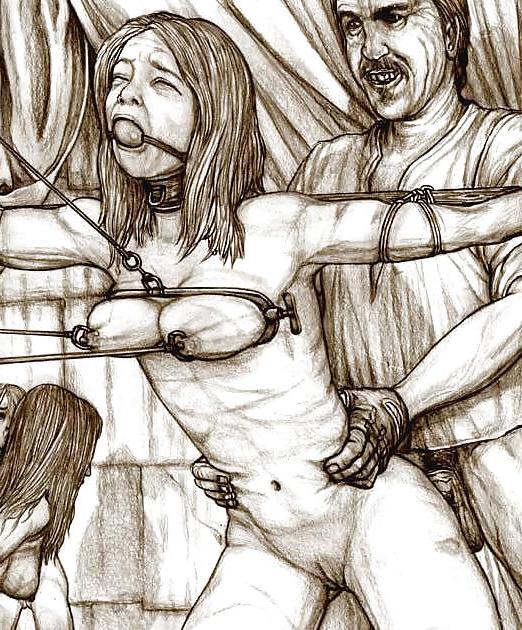 24P Nasty and Cruel BDSM Toons