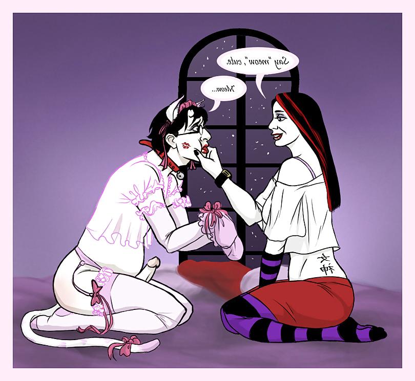 11P Femdom Drawings