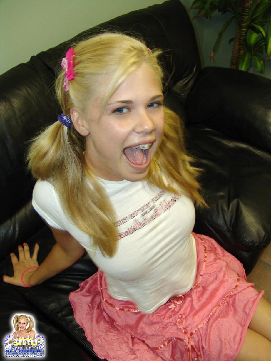 11P Blonde teen hottie Little Summer wants to party with you