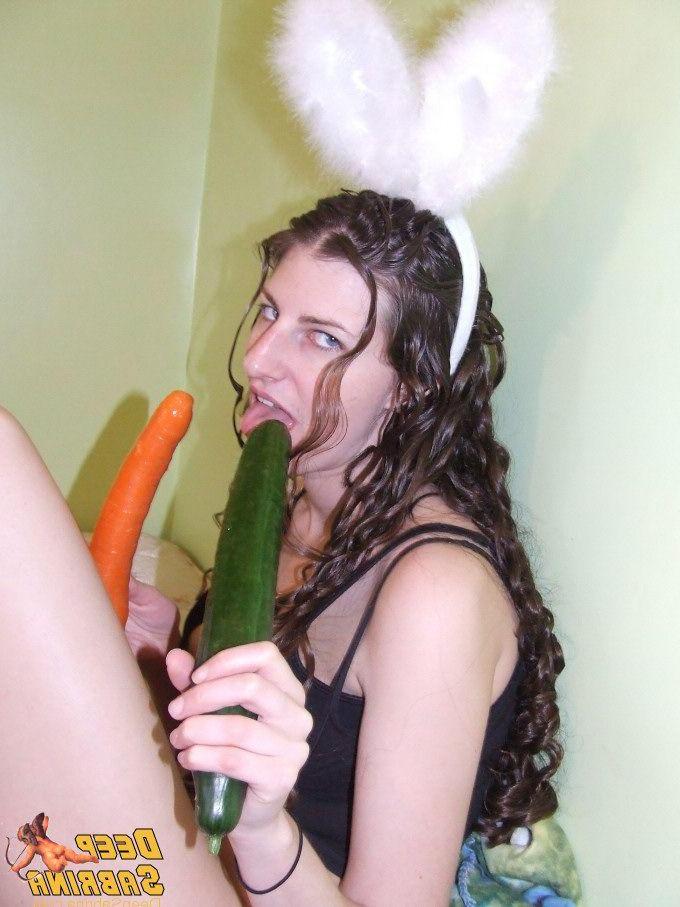 16P Pictures of teen girl Sabrina Deep being your fuck-bunny for the day