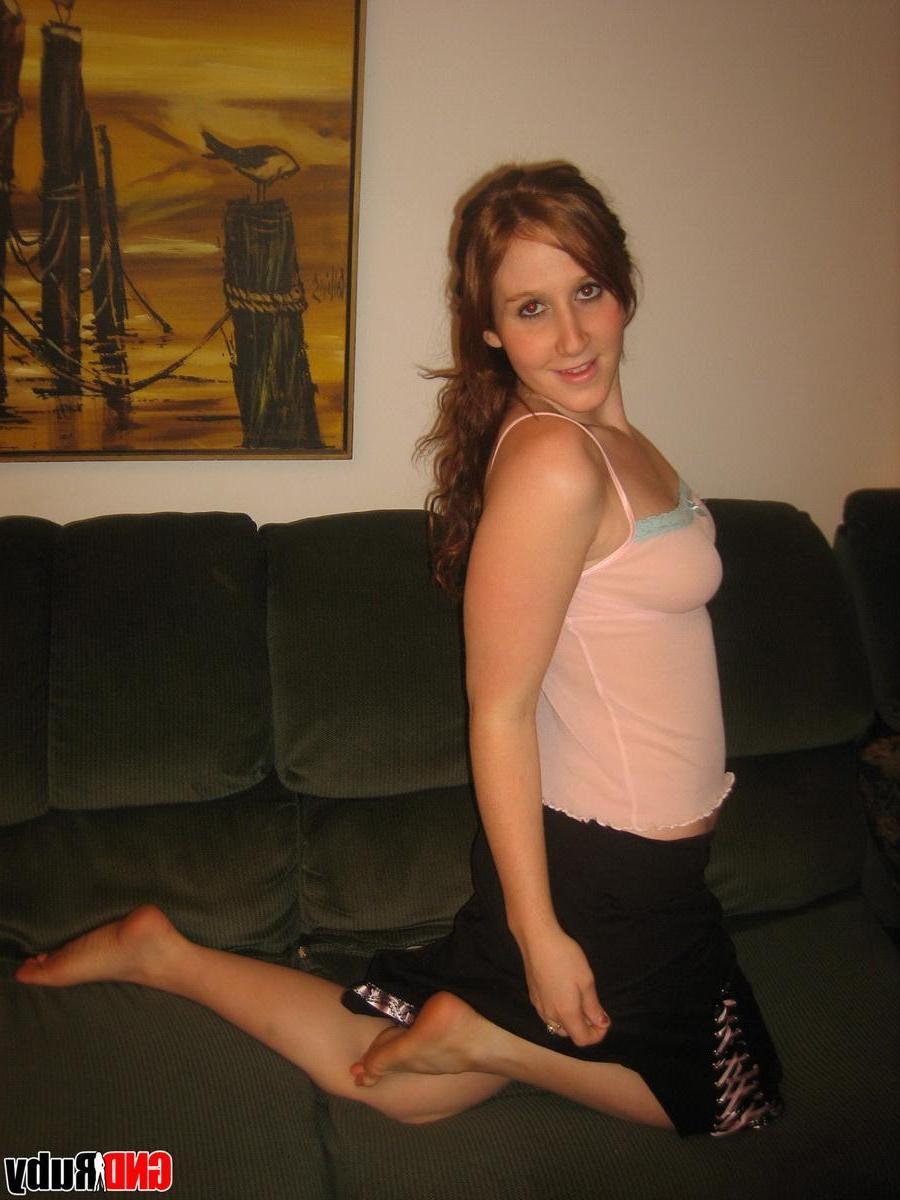 12P Teen redhead Ruby sucks her friends cock till he cums in her mouth