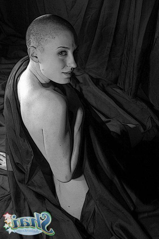 14P Pictures of Shai West in black and white