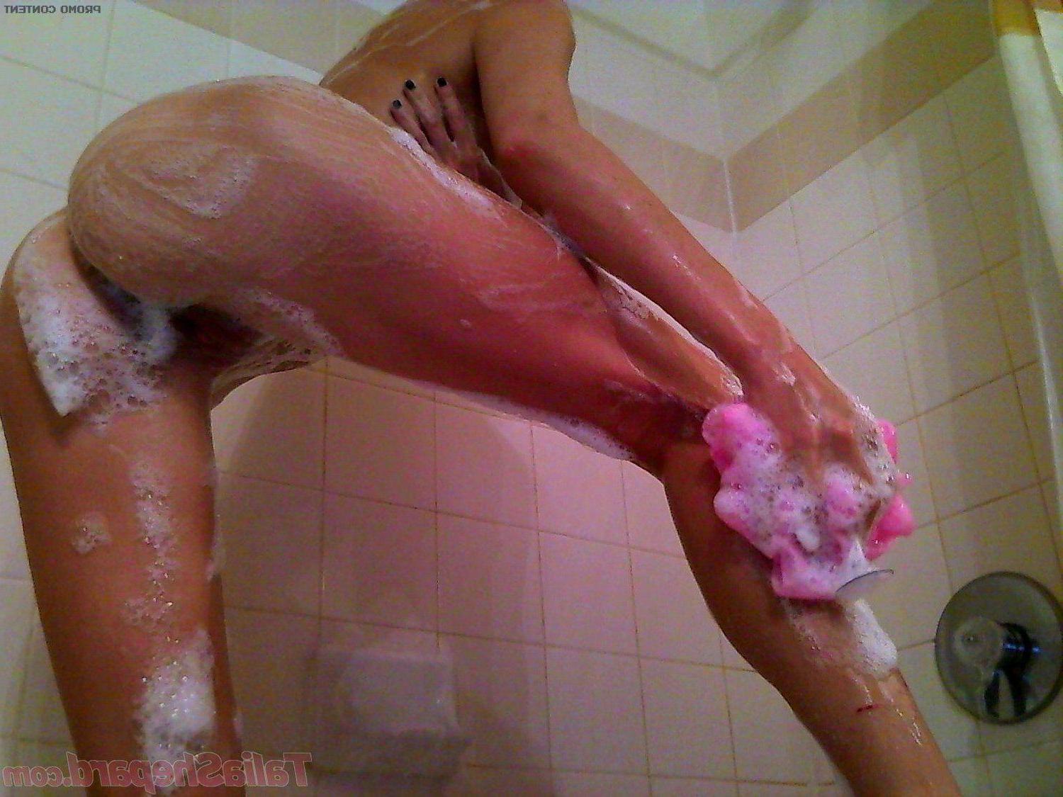 15P Pictures of Talia Shepard getting all wet for you