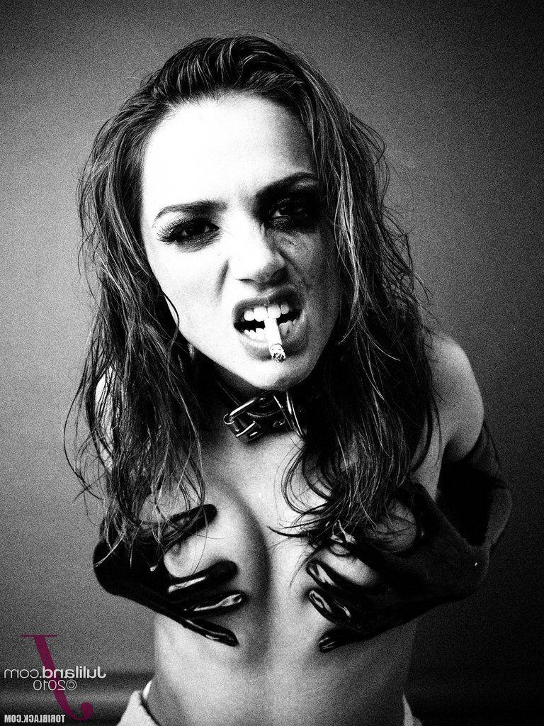 15P Pictures of Tori Black all scary for a belated Halloween