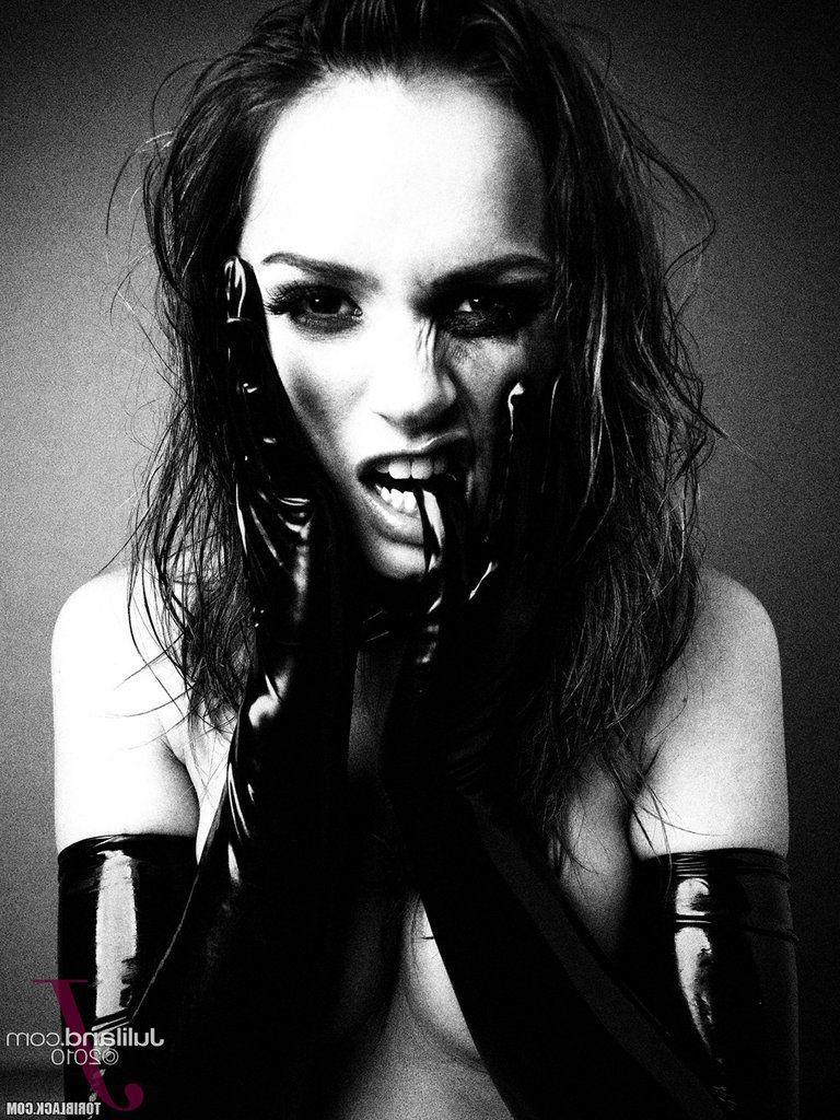 15P Pictures of Tori Black all scary for a belated Halloween
