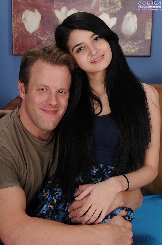 15P Cute brunette coed Zoey Kush gets her tight pussy drilled