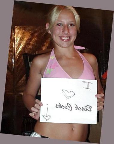 25P Brianyboy white women with writing!