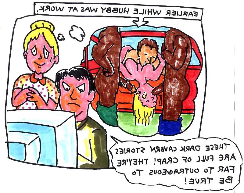 25P Interracial funny Cartoons #2