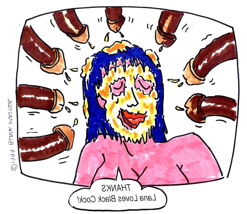 25P Interracial funny Cartoons #2