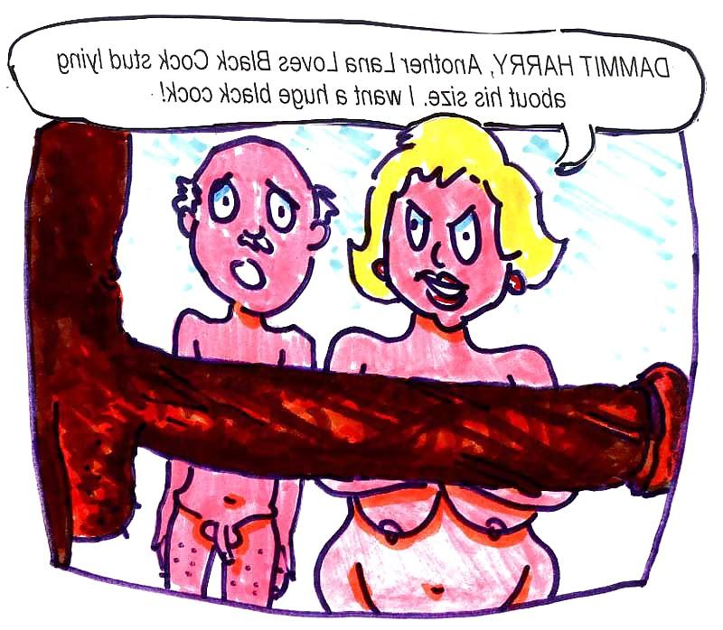 25P Interracial funny Cartoons #2