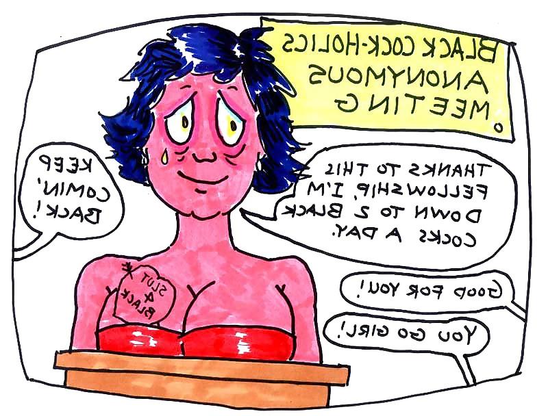 25P Interracial funny Cartoons #2