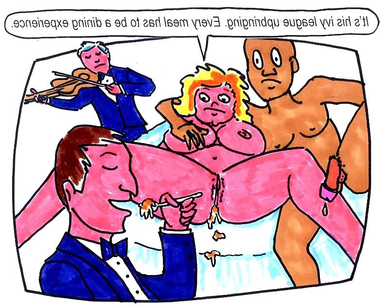 25P Interracial funny Cartoons #2
