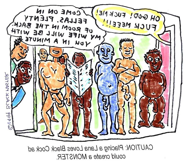 25P Interracial funny Cartoons #2