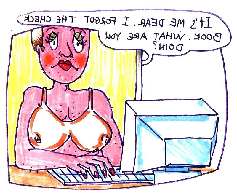 25P Interracial funny Cartoons #2