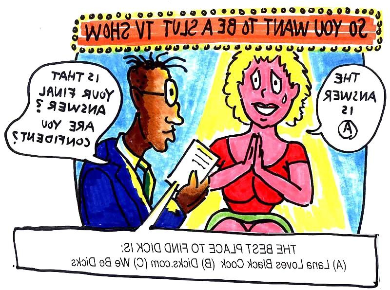 25P Interracial funny Cartoons #2