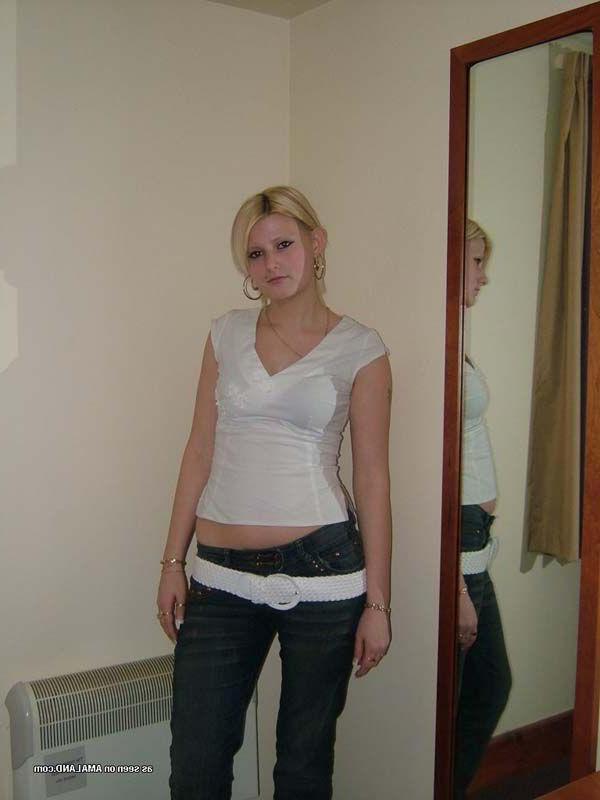 14P Pictures of a hot blonde teen enjoying cum